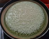 Foto langkah ke 5 dari resep Martabak Manis Pandan Teflon.