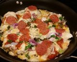 A picture of step 14 of Chicken Breast Pizzas.
