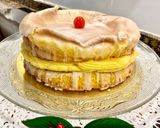 Foto del paso 10 de la receta Pastel de yemas relleno con crema pastelera