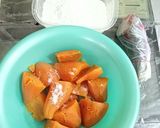 Foto langkah ke 1 dari resep 19. Kolak Biji Salak Ubi Orange.