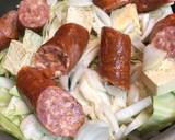 Cabbage and sausage recipe step 1 photo