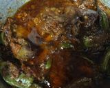 A picture of step 2 of Mutton Karahi akni.