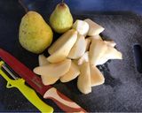 Körte-citrom dzsem recept fázis 1 fotója