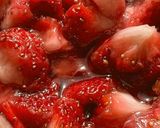 A picture of step 6 of Homemade Strawberry Syrup | Sweet Happiness.