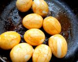 A picture of step 4 of Egg biryani for kids.