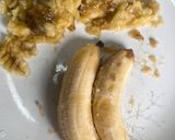 Foto del paso 1 de la receta: Cookies de banana y chips
