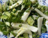 A picture of step 4 of Fennel salad - vegan.