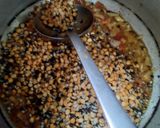 A picture of step 4 of Black yellow dal.