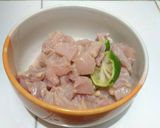 Foto langkah ke 1 dari resep Sate Ayam Taichan Pedas Mantap.
