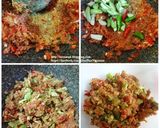 รูปขั้นตอนการทำที่ 1 ของ ข้าวผัดน้ำพริกสะตอ