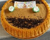 Une image de l'étape 11 de Tarte inversée café chocolat.