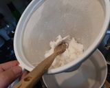 Foto del paso 3 de la receta: "Leche" de coco y arroz con "leche" de coco