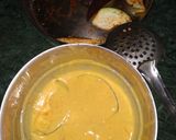 A picture of step 1 of Palak Brinjal Pokoda.