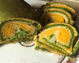 A picture of step 6 of Tri colour bread.