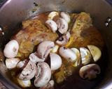 Foto del paso 22 de la receta: Codillo de cordero con baharati, kabsa y champiñones