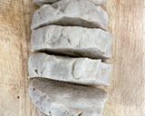 Hình bước làm 2 của món Bánh bao nguyên cám chay eatclean