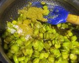 A picture of step 4 of Ivy gourd sambhara.
