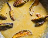 A picture of step 4 of Thakurbarir Ranna Special Brinjals curry, in Lunchtime.