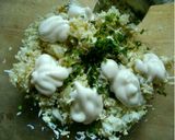 A picture of step 2 of Mayo Egg Bites.