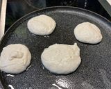 A picture of step 5 of Fluffy Pancakes (eggless).