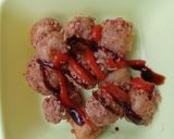 Foto langkah ke 7 dari resep Cilok Goreng Isi Bakso Bumbu Kacang (awet empuknya).