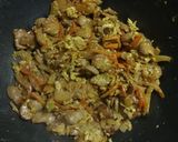 Zöldséges pirított tészta🍝🍄🥕 recept fázis 3 fotója