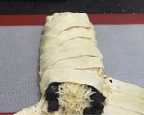 Foto langkah ke 3 dari resep Choco Banana Puff Pastry.