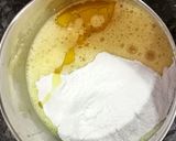 A picture of step 1 of Orange Tutti Fruity Cake.