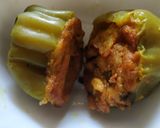 A picture of step 3 of Stuffed capsicum.