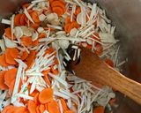 🧡Tejfölös Krumpligombóc Leves 🍲 recept fázis 2 fotója