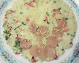 Foto langkah ke 5 dari resep Pizza Nasi.