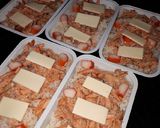 Foto langkah ke 4 dari resep Salmon Kani Mentai Rice.