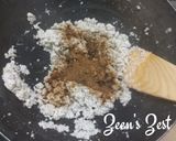 A picture of step 2 of Fresh Coconut and Jaggery Burfi.