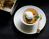 A picture of step 11 of Apricot Cobbler.