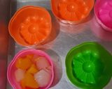 Foto langkah ke 3 dari resep Puding Buah.