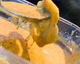 A picture of step 2 of Palak Pakore.