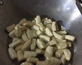 Foto langkah ke 1 dari resep Sayur Sawi Putih Tahu Santan.
