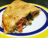 Foto del paso 4 de la receta: Empanada de queso de cabra y rúcula