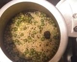 A picture of step 4 of Brown Rice- Green peas pulao/ Matar pulao.