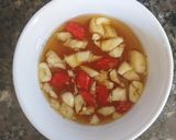 Hình bước làm 3 của món Mực nhồi chiên mắm
