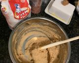 A picture of step 1 of Peanut butter biscuits.