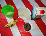 Foto del paso 1 de la receta: Malteada De Choco Plátano Con Café