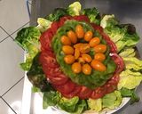 Une image de l'étape 8 de Salade de tomates tricolores à la laitue rougette et mozzarella di buffala.