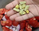 A picture of step 2 of Paneer Pasanda 📌.