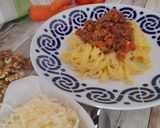 Foto del paso 6 de la receta: Pasta con salsa boloñesa y nueces