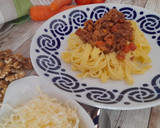Foto del paso 6 de la receta: Pasta con salsa boloñesa y nueces