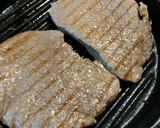 A picture of step 2 of Lime Beef with Mush and Potatoes.
