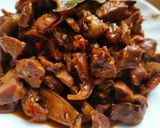 Foto langkah ke 7 dari resep Asam, pedas, manis Hati ampela Ayam.