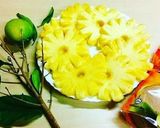 Hình bước làm 2 của món MỨT TRÁI THƠM HOA CÚC, VỊ CHANH.