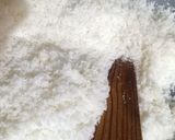 A picture of step 2 of Choco ladoo.